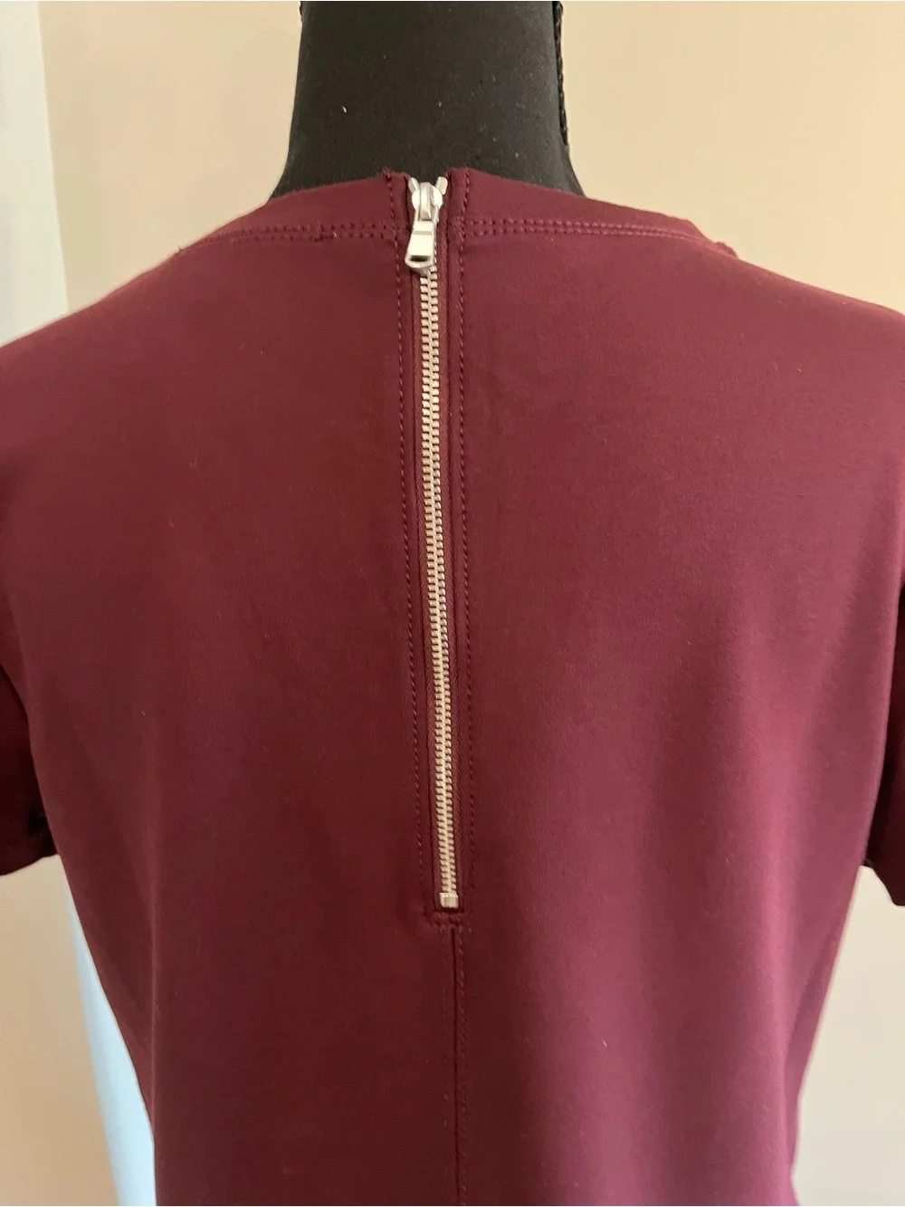 LOFT Burgundy Shift Dress Sz S NWOT⭐️